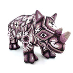 Geometric Huichol Rhino - Novae Artis